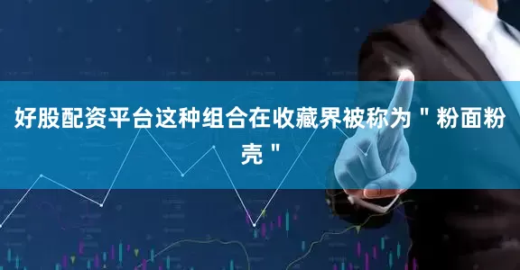好股配资平台这种组合在收藏界被称为＂粉面粉壳＂